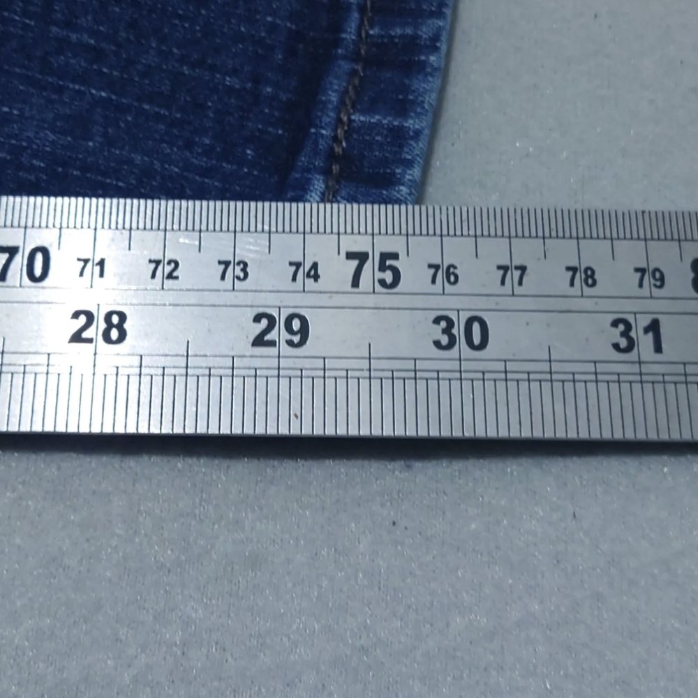 Levi's 512 Slim Womens Blue Jeans Size 14 Perfectly Slimming Cotton W32 L30 - Picture 6 of 6